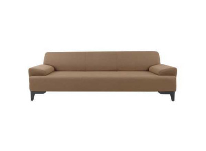 Brauner Zweisitzer Wohnzimmer Polster 2-Sitzer Moderner 2-er Couch Neu